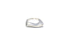 A Pair of Rising Tide Stacking Rings  | Sterling Silver