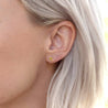 Tavia Stud Earrings | Sterling Silver