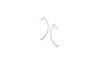 Curved Line Earrings  | Sterling Silver