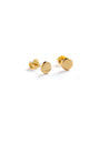 Circumference Stud Earrings | Gold