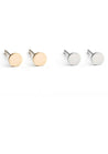 Circumference Stud Earrings | Sterling Silver