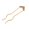 Tavy Tavy Arash Hair Pin in Bronze - sustainable hair accessory made from recycled bronze.