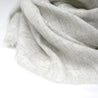 Light soft grey gray Scarves 100% Cashmere sustainable naturally dyed Scarf - Tavy Tavy hand dyed California